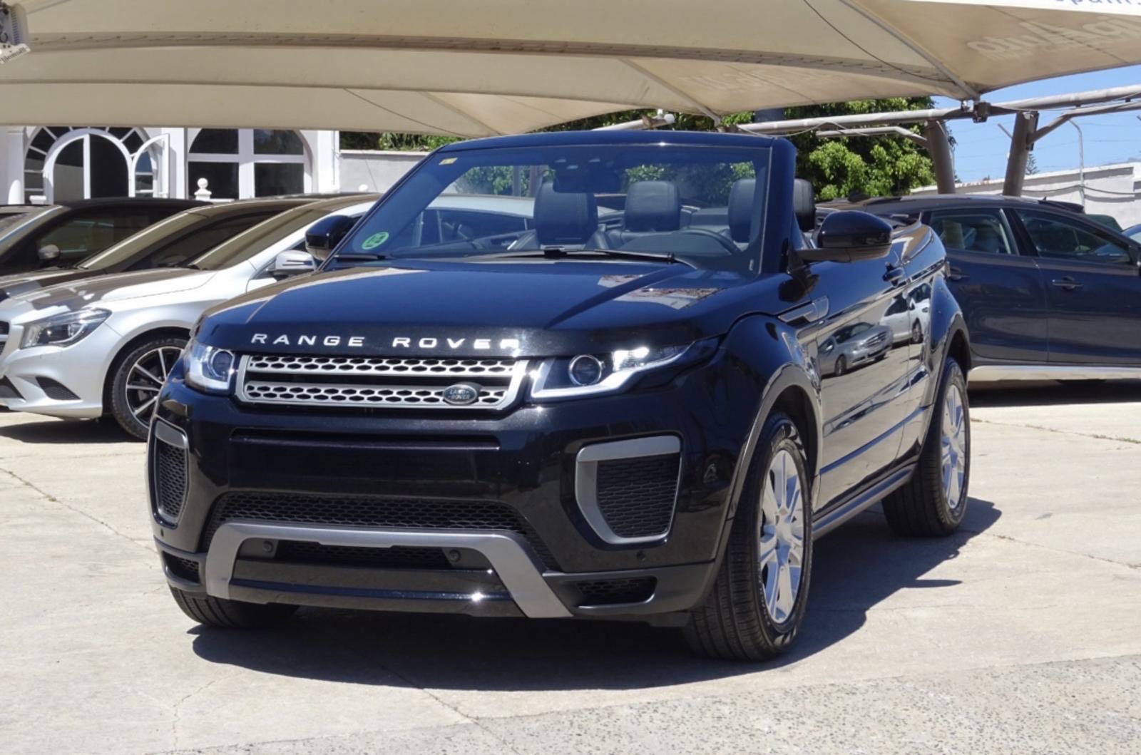 Left hand drive LANDROVER RANGE ROVER EVOQUE CABRILOET TD4 SPANISH REG